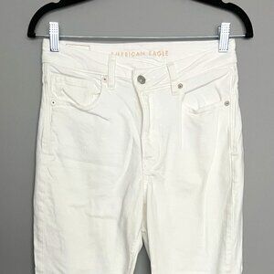 American Eagle Stretch Mom Jean Cross Waist